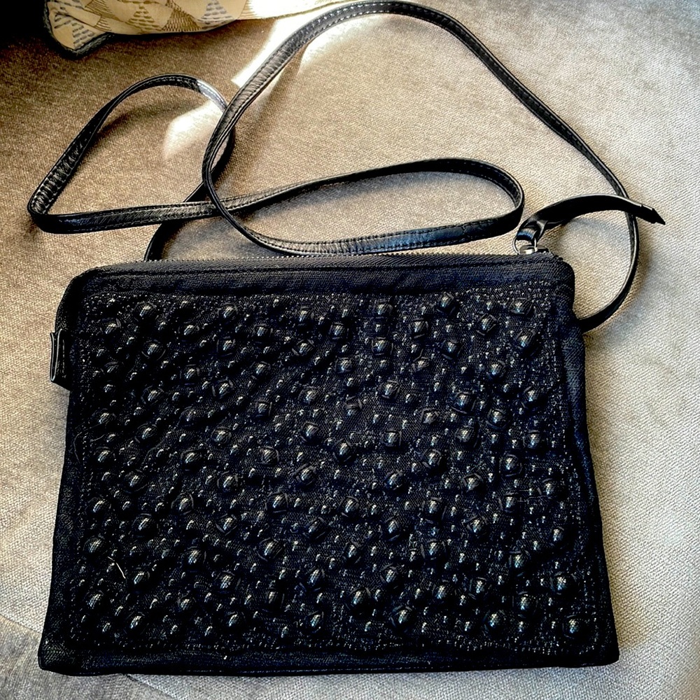 Cynthia Vincent Crossbody Leather Bag